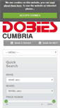 Mobile Screenshot of dobiescumbria.com