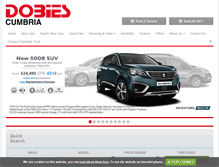 Tablet Screenshot of dobiescumbria.com